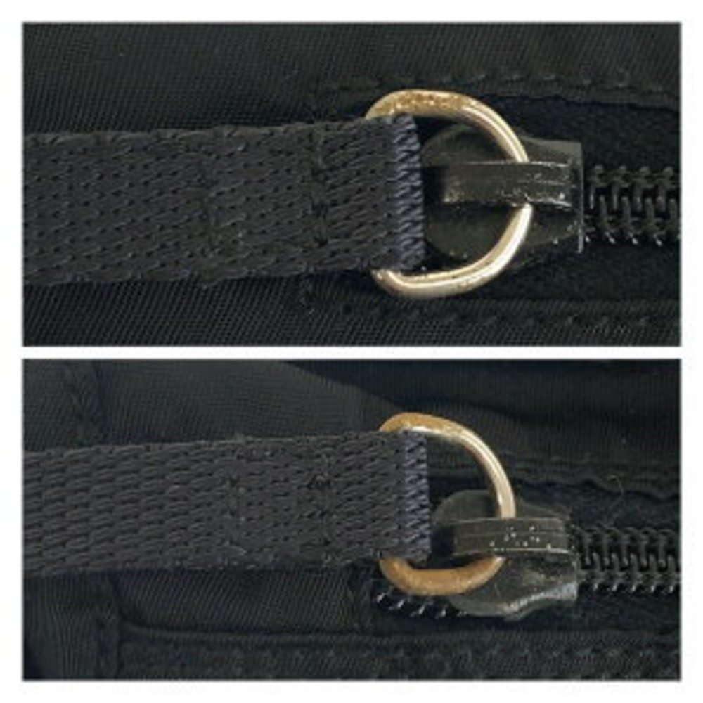 Prada Nylon Black Bag Pouch Triangular Shoulder T… - image 4